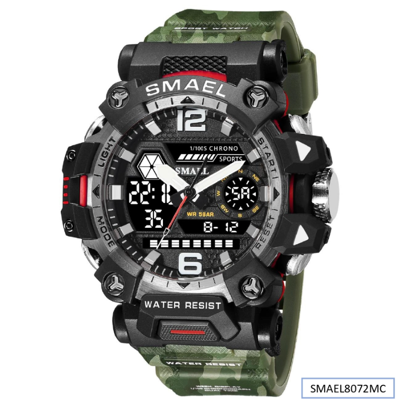  SMAEL8072MC Digital & Quartz Men's Watch